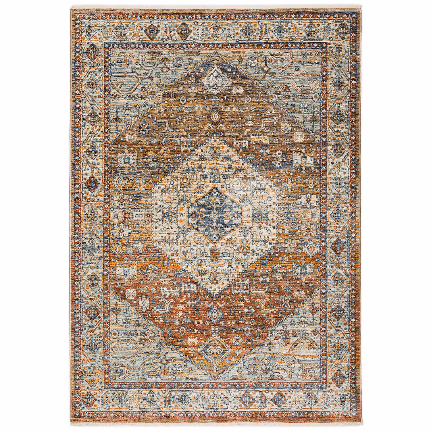 Bergama BE1 Paprika Modern Rug Product Image