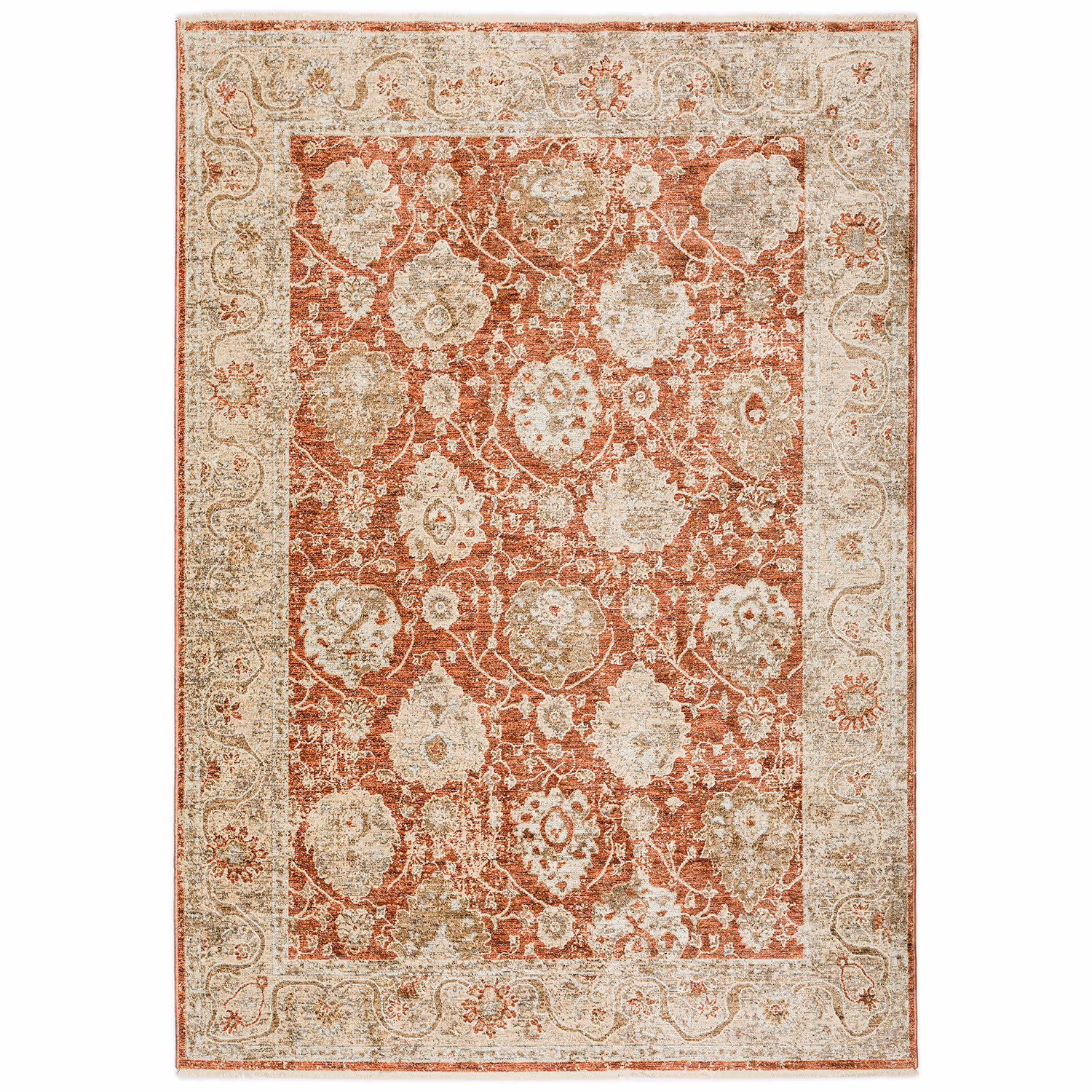 Bergama BE6 Paprika Modern Rug Product Image