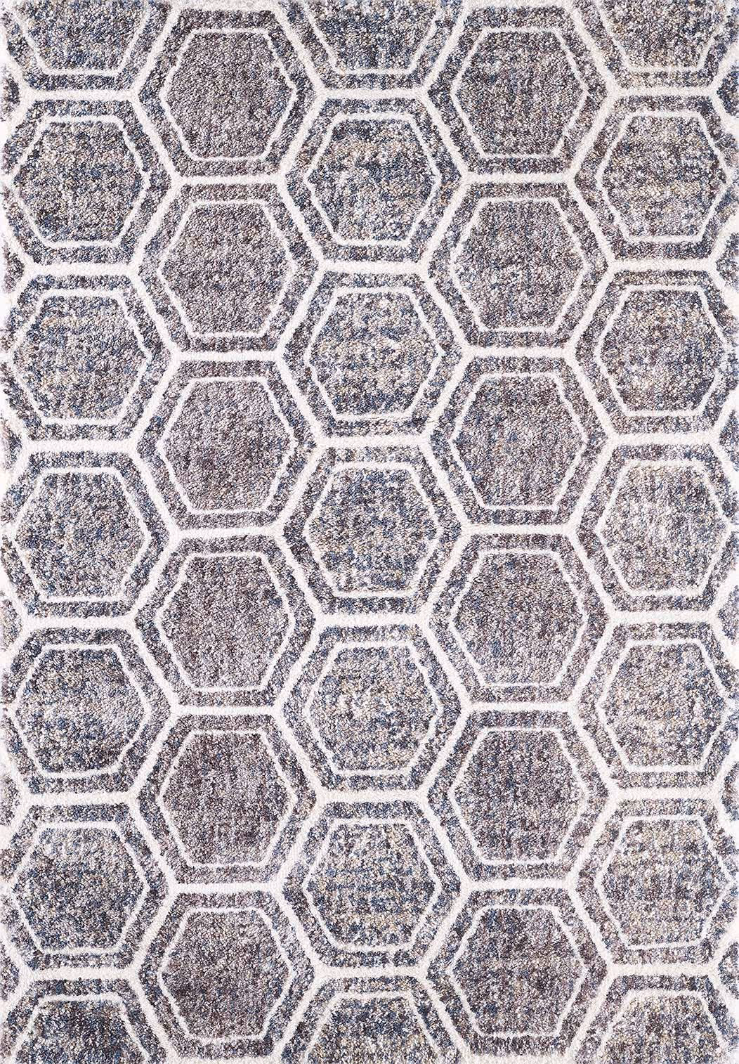 Bungalow 2303 Grey/Teal Dimensions Area Rug Product Image