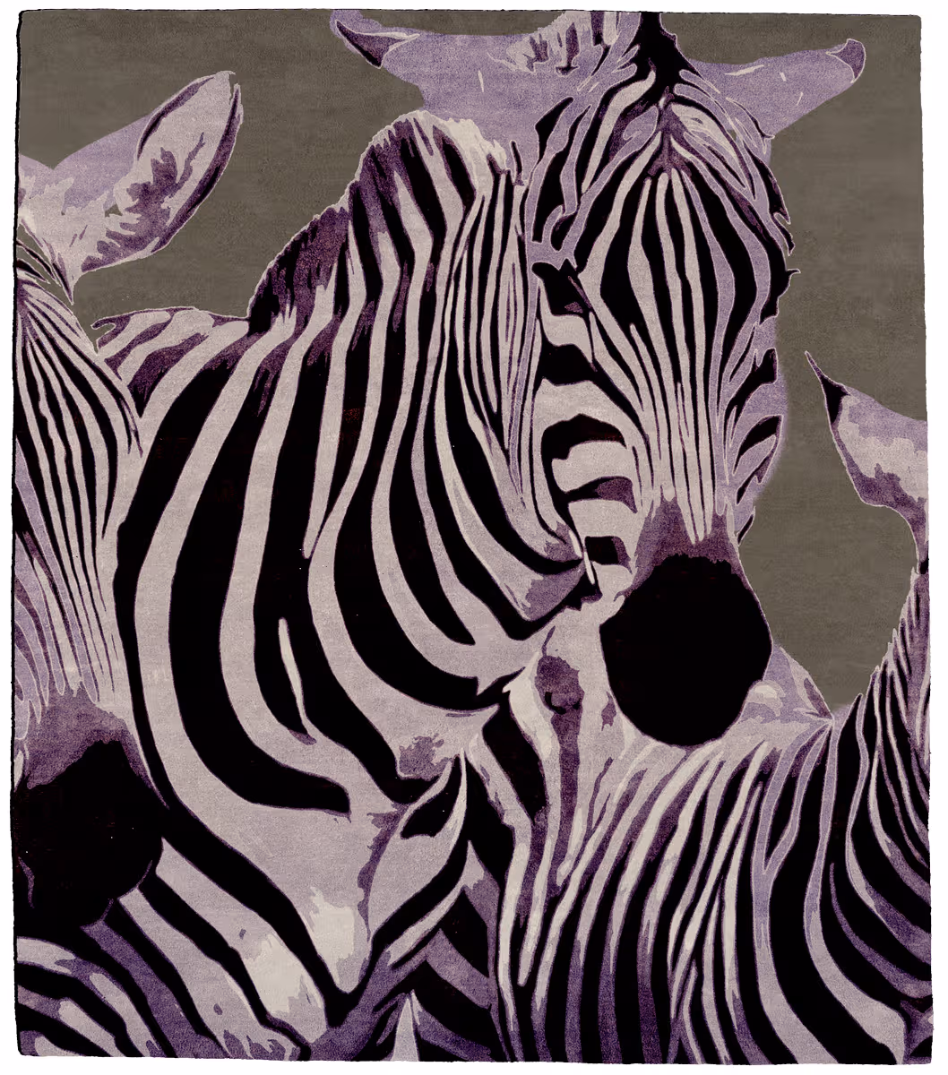 Migration Lavender Smoke Rug
