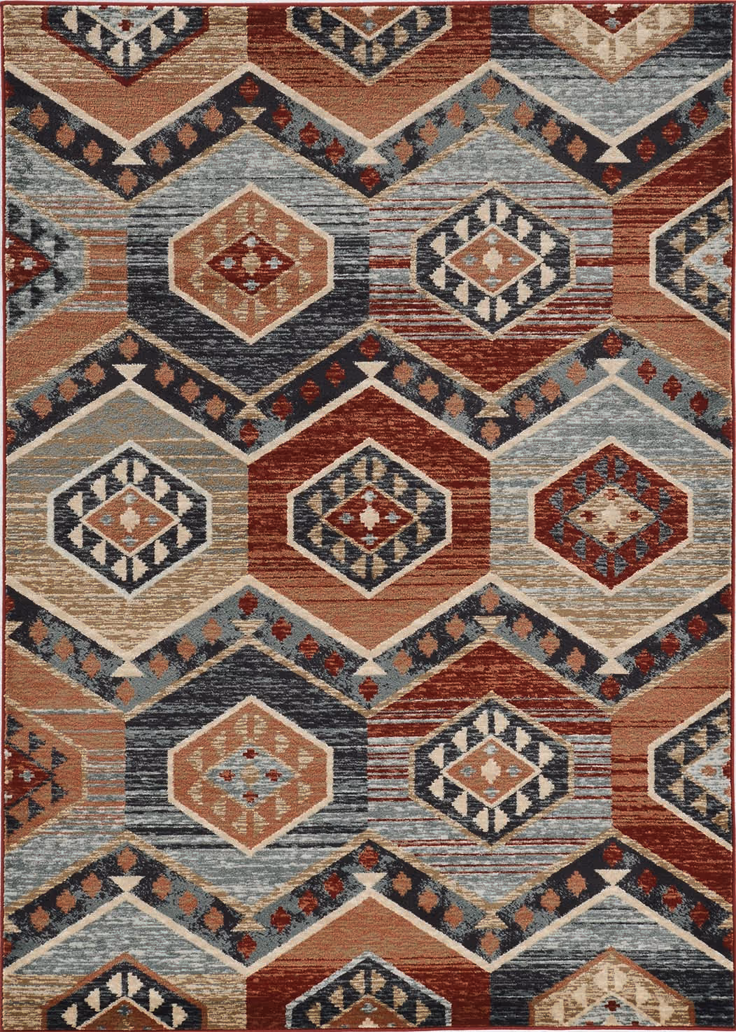 Chester 5630 Red Artisan Area Rug Product Image