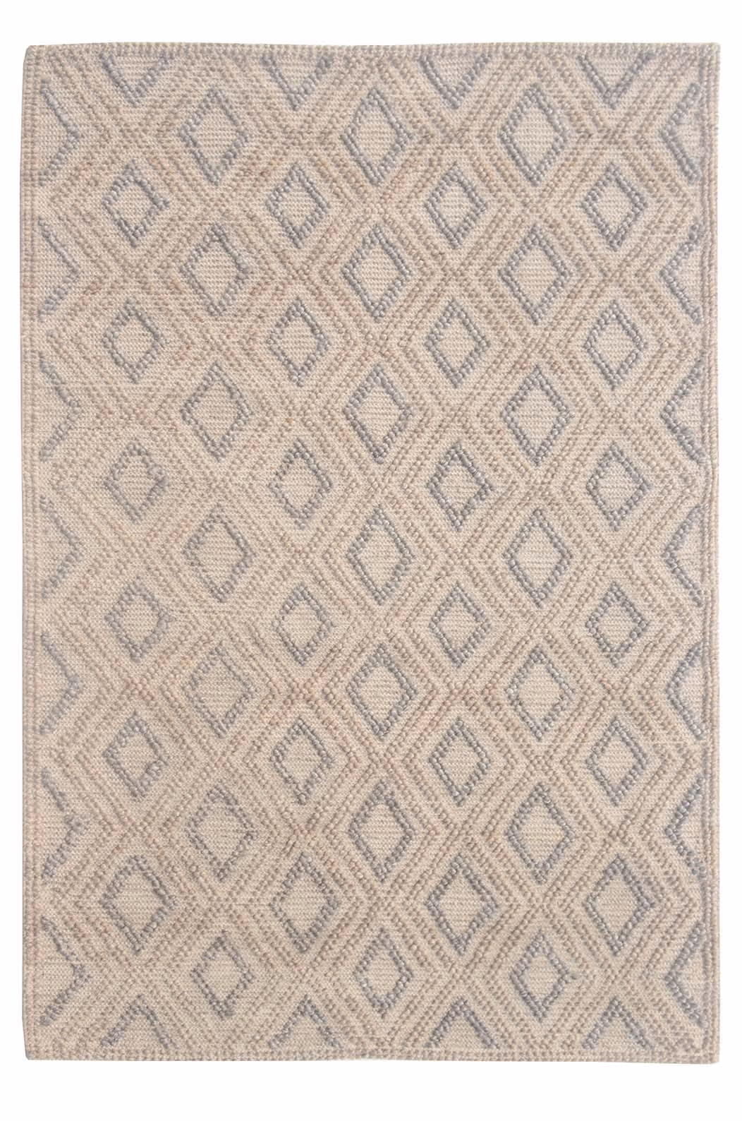 Chloe 7722 Natural Grey Diamond Area Rug Product Image