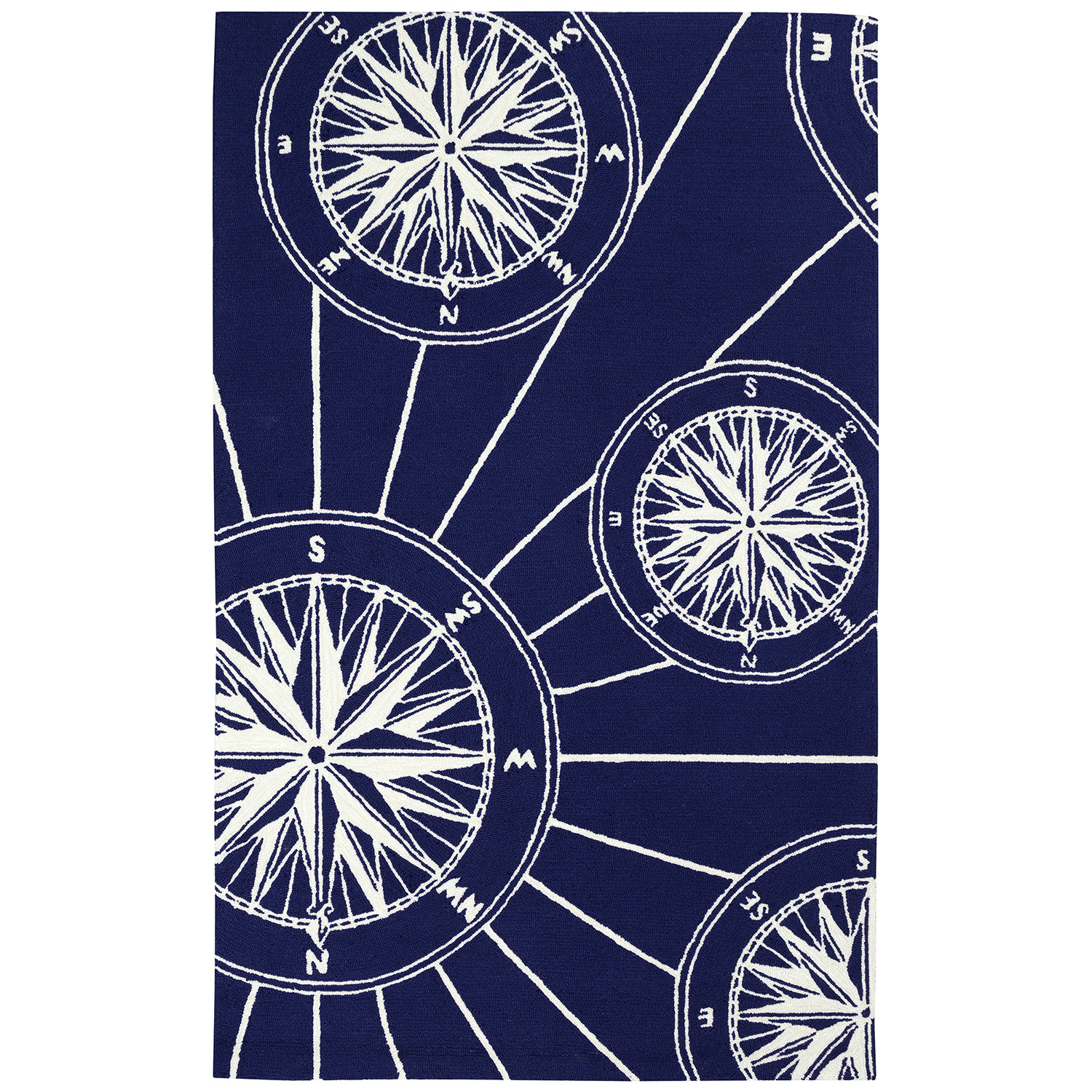 Liora Manne Frontporch Hand-Tufted  Indoor/Outdoor Easy Care Area Rug Rug-Contemporary, Nautical, Oc Product Image