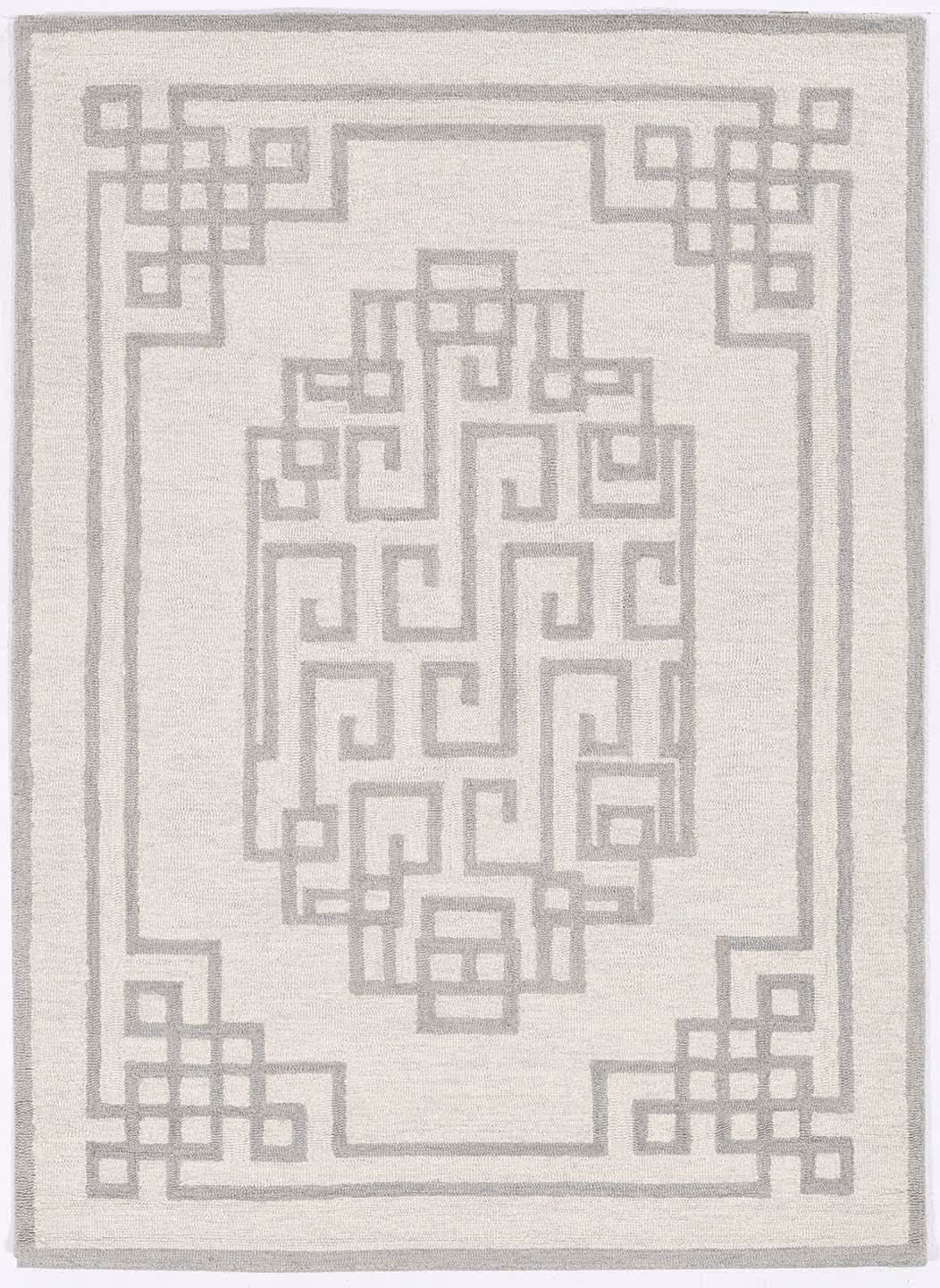 Gramercy 1612 Ivory Grey Maysville Area Rug Product Image