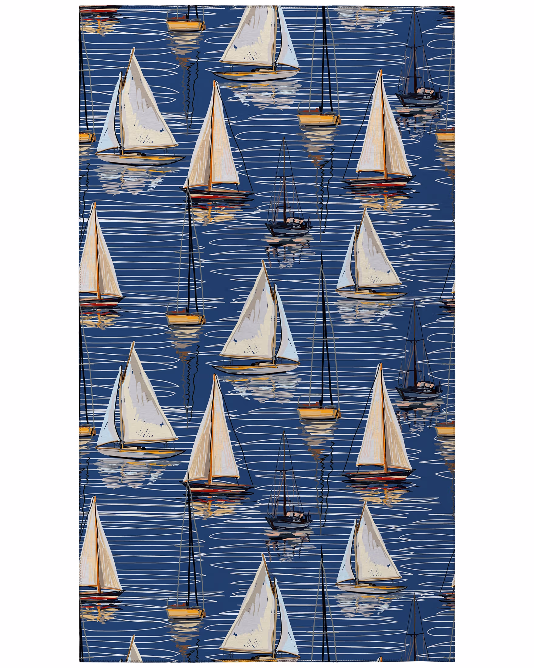 Modern Loom Harbor HA8-Navy