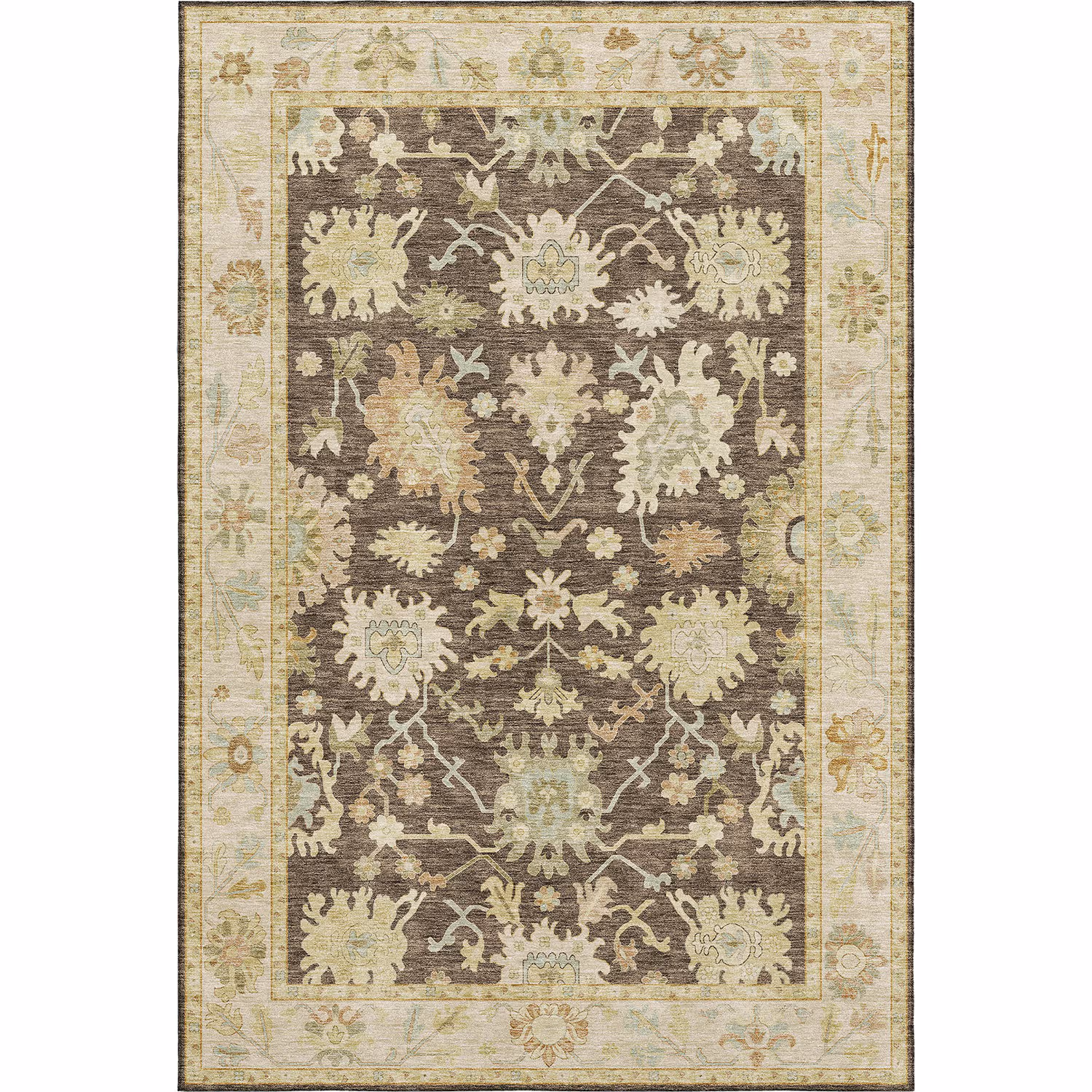 Hatay HY2 Chocolate Modern Rug