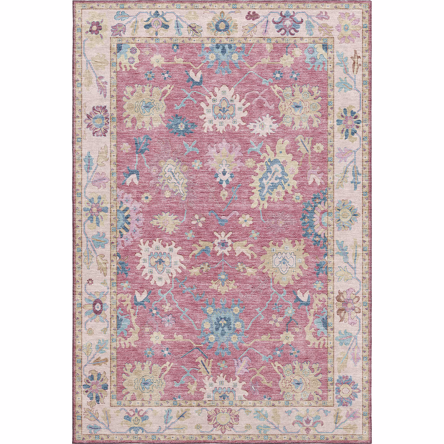 Hatay HY7 Pink Modern Rug Product Image
