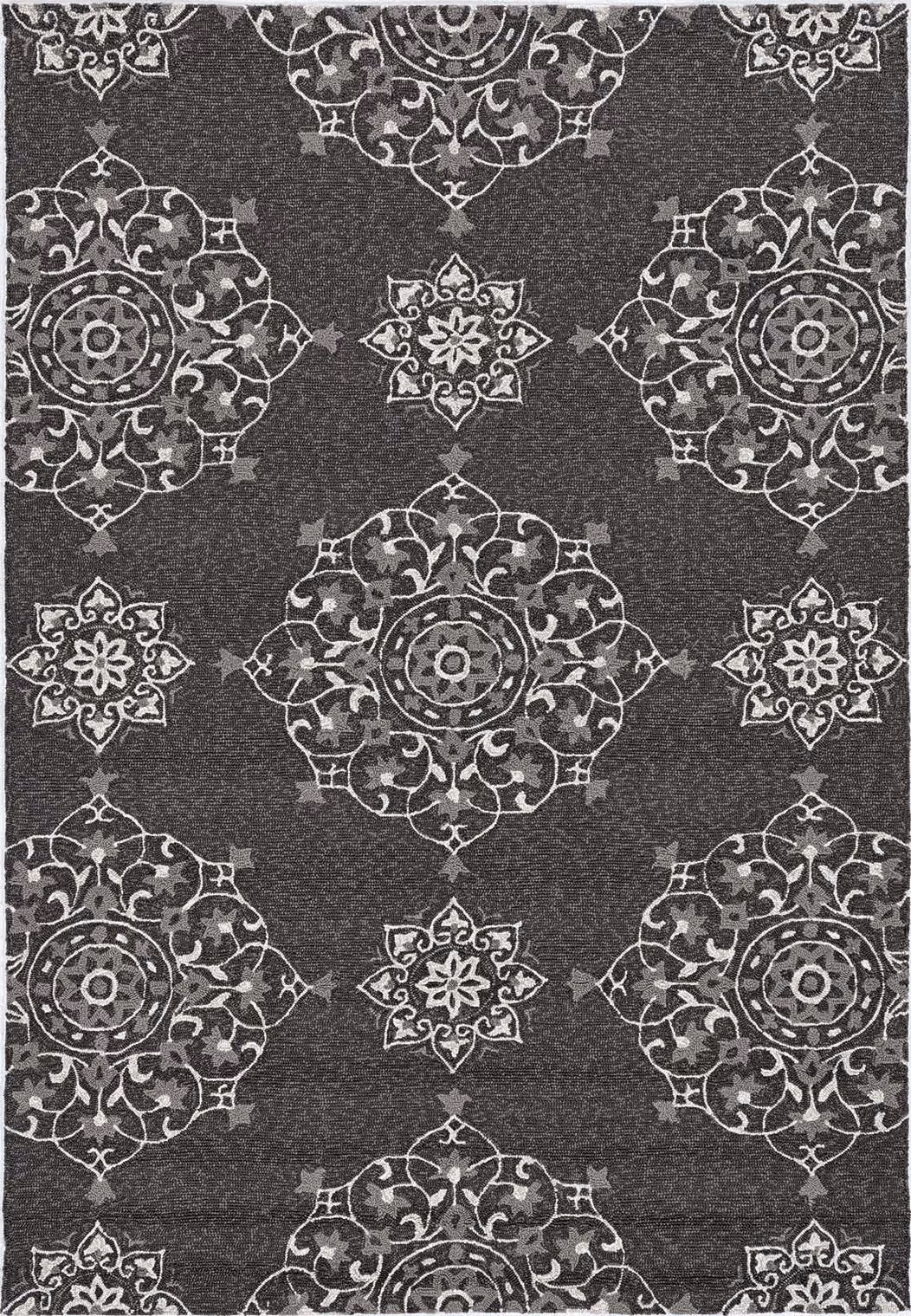 Harbor 4207 Charcoal Courtyard Area Rug