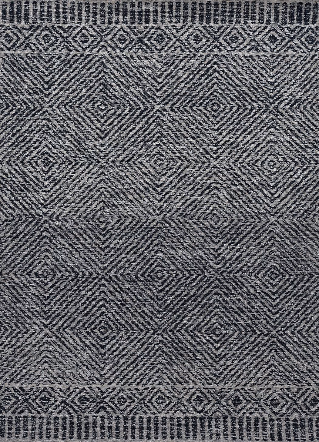 Hudson 2463 Grey/Black Retreat Area Rug Product Image