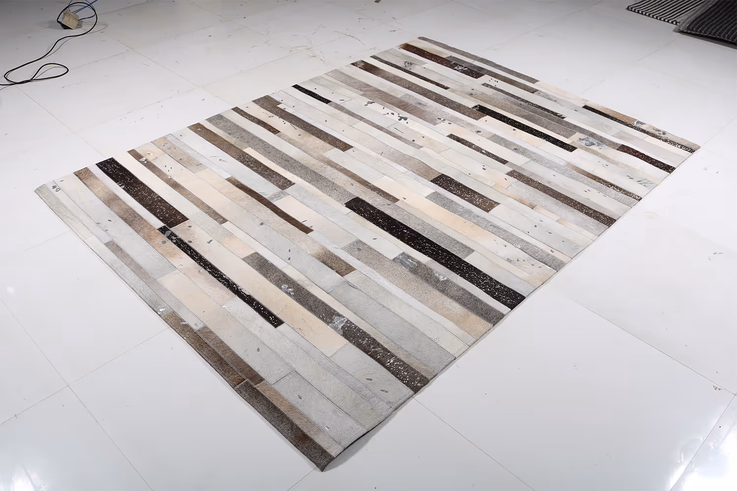 MODERN LOOM JR-5340 Leather Patchwork Rugs