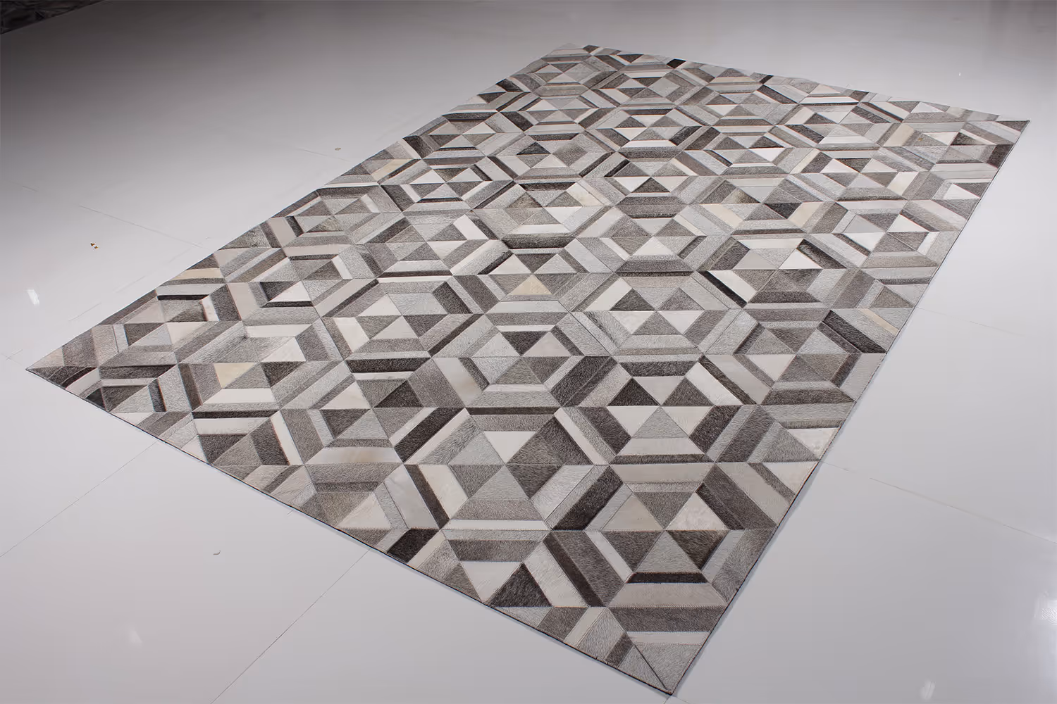 MODERN LOOM JR-5364 Leather Patchwork Rugs