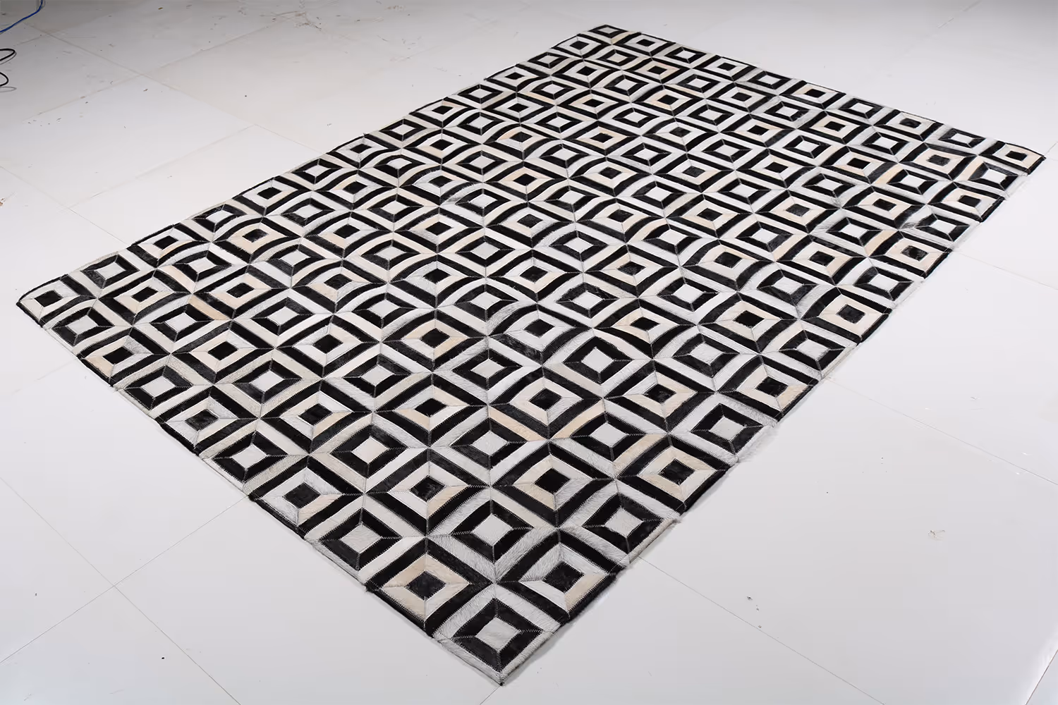 MODERN LOOM JR-5380 Leather Patchwork Rugs