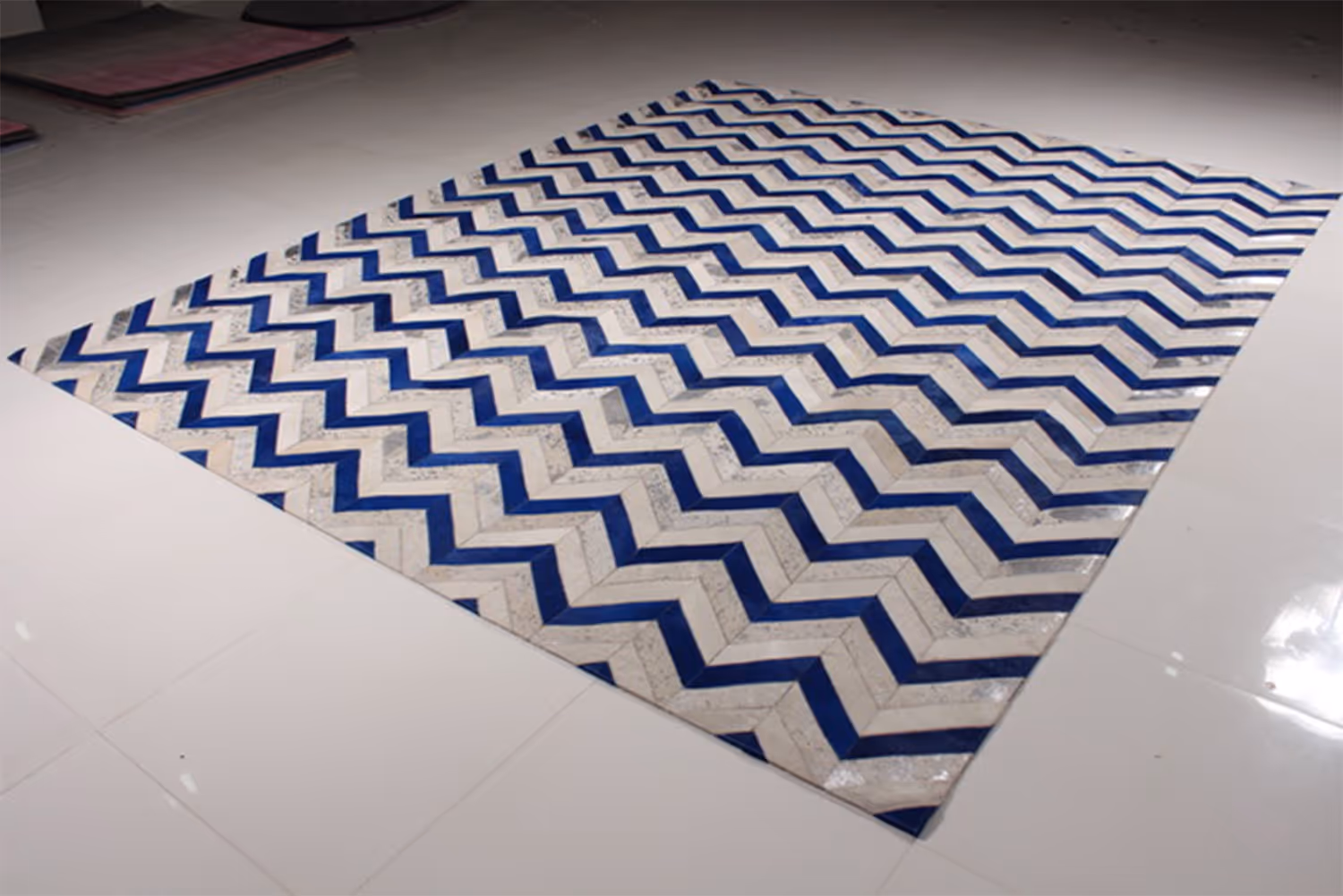 MODERN LOOM JR-8948 Leather Patchwork Rugs