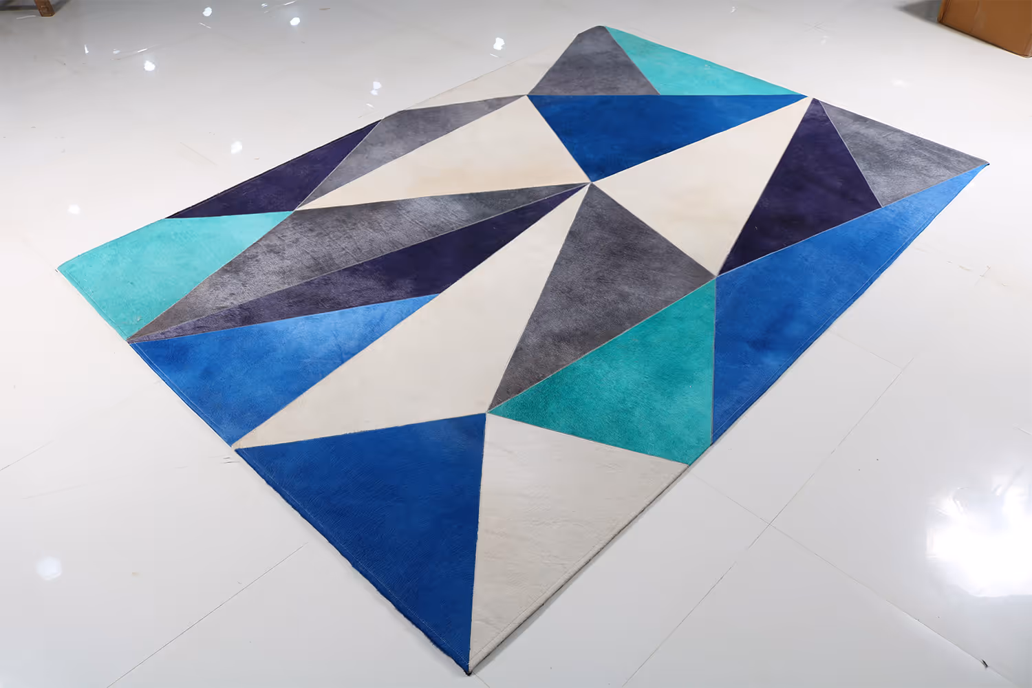 MODERN LOOM JR-9318 Leather Patchwork Rugs