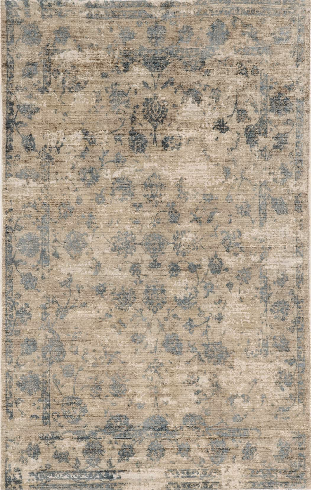 Indulge 0805 Sand/Blue Elegance Area Rug Product Image