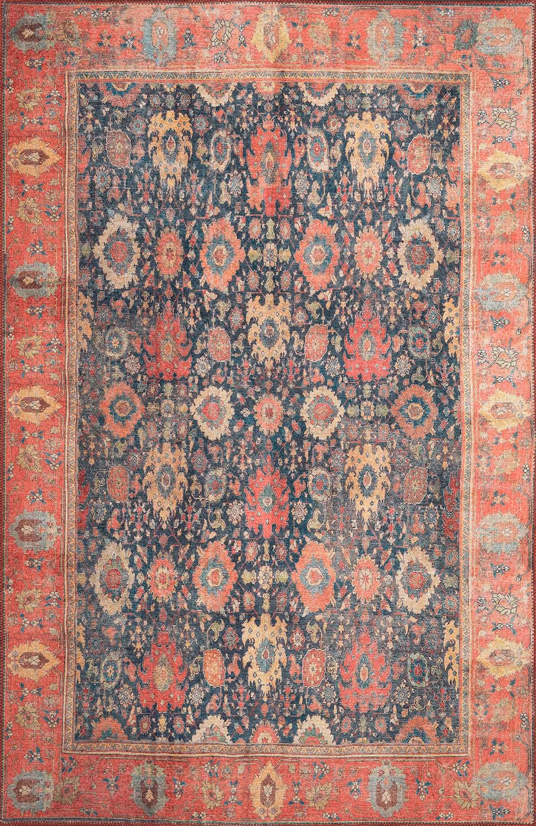 London 4804 Navy Luna Area Rug Product Image