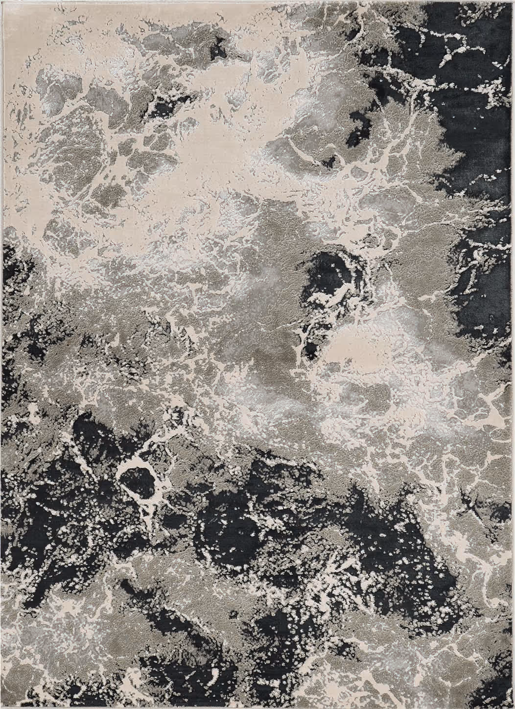 Luna 7120 Silver Nightscape Area Rug Product Image
