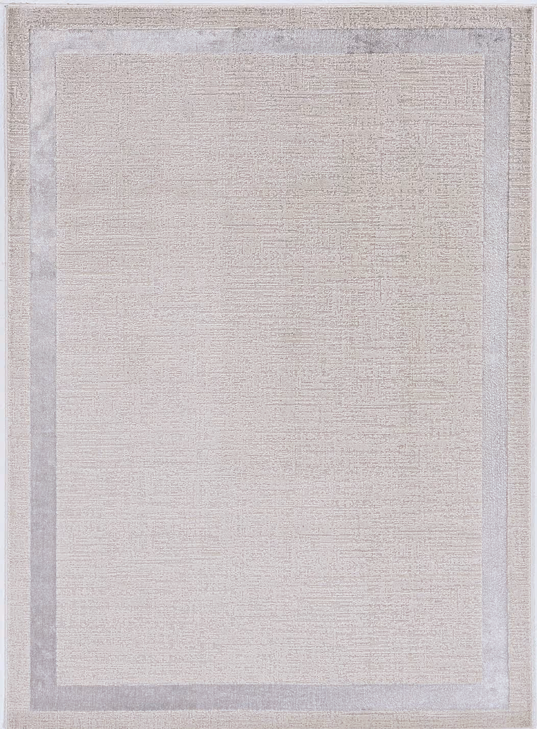 Luna 7129 Ivory/Silver Border Area Rug