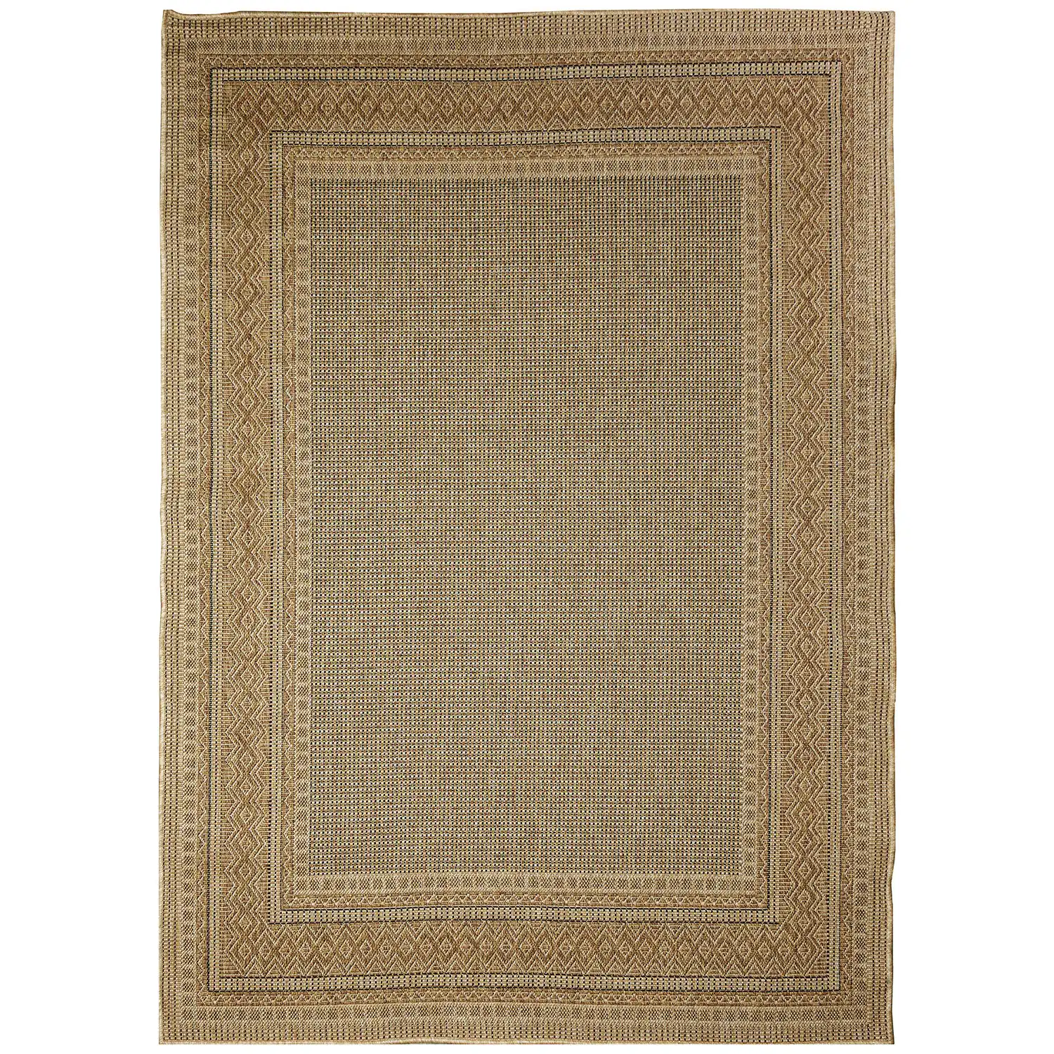 Liora Manne Monterey Low Profile  Easy Care Weather Resistant Indoor/Outdoor Rug-Transitional, Geome Product Image