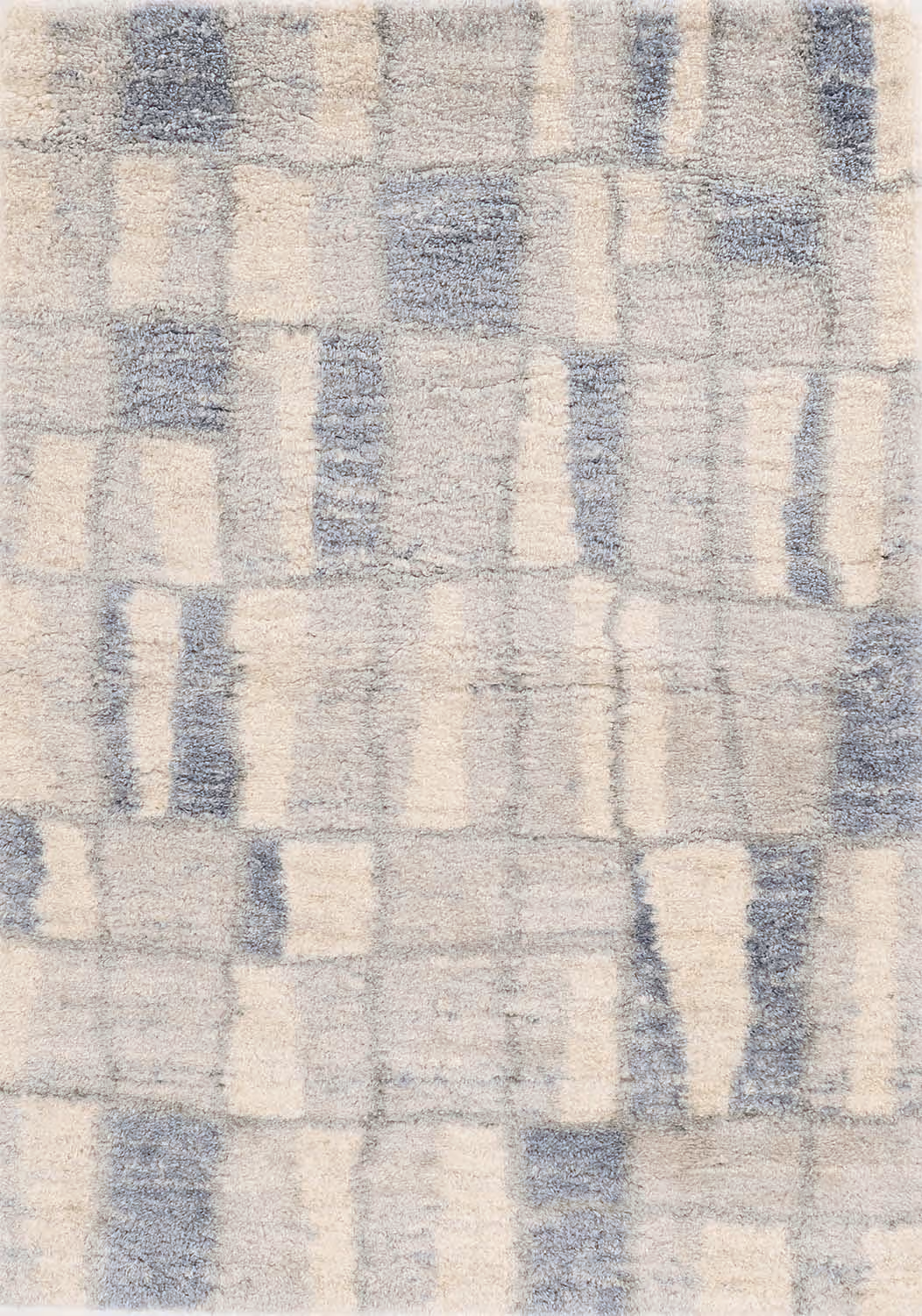 Merino 6702 Ivory/Blue Cityscape Area Rug Product Image