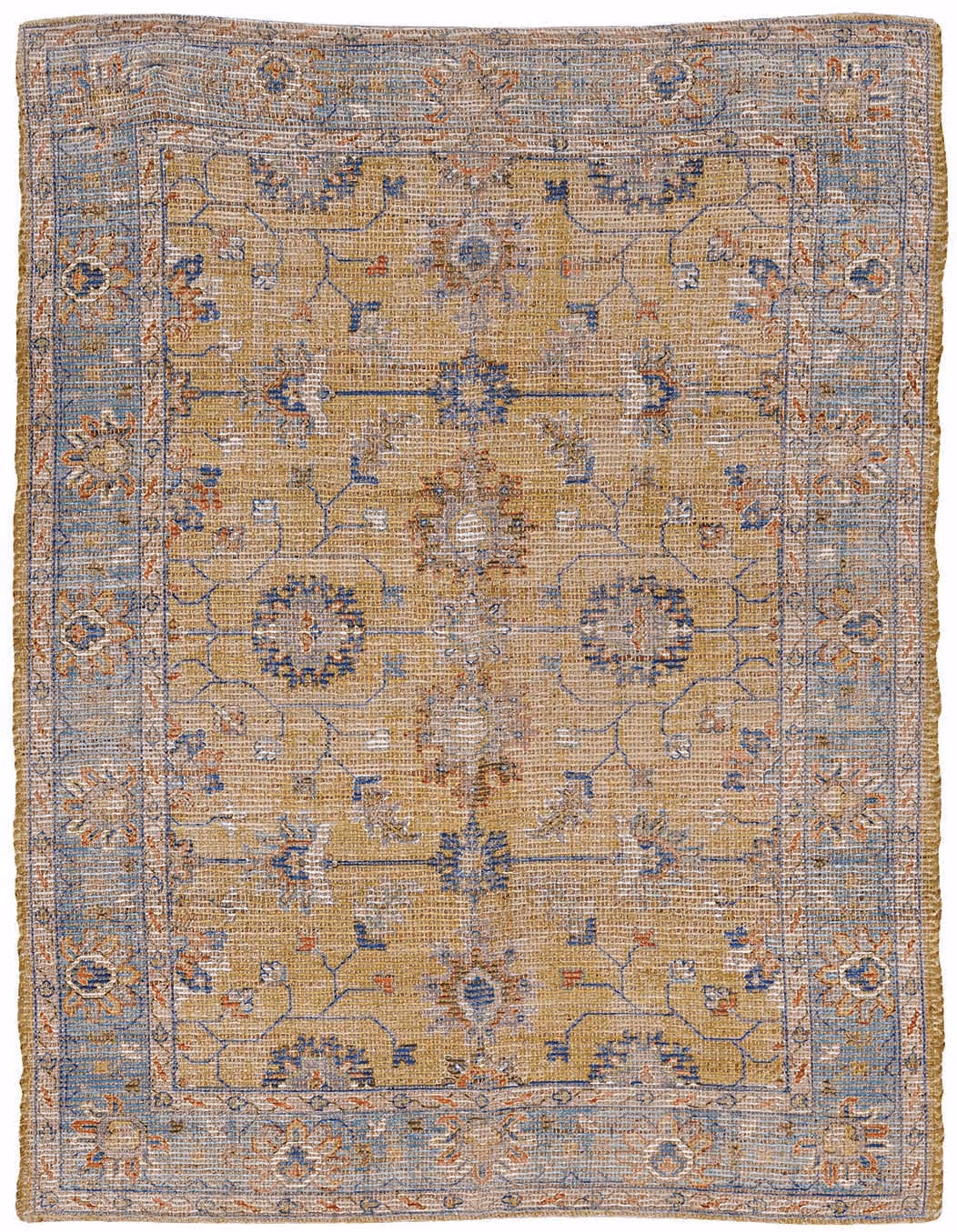 Morris 2231 Gold/Lt Blue Karissa Area Rug Product Image