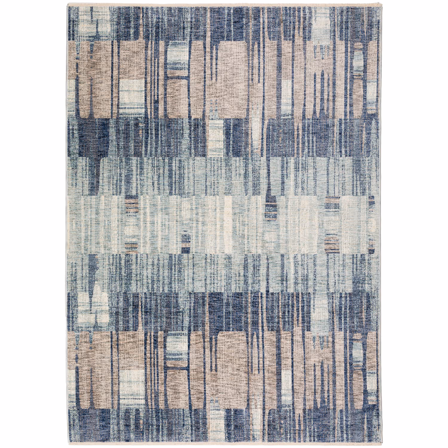 Neola NA11 Navy Modern Rug Product Image