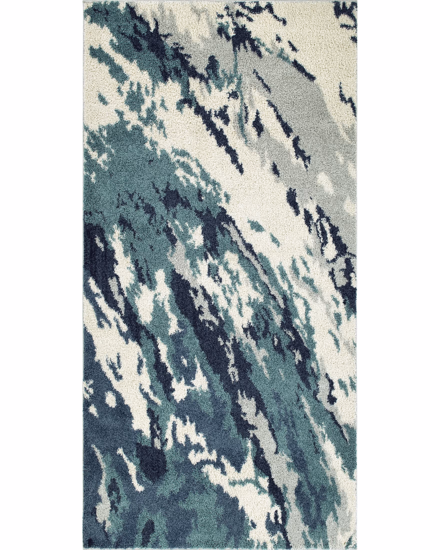 Modern Loom Rocco RC3 Denim Abstract Rug Product Image