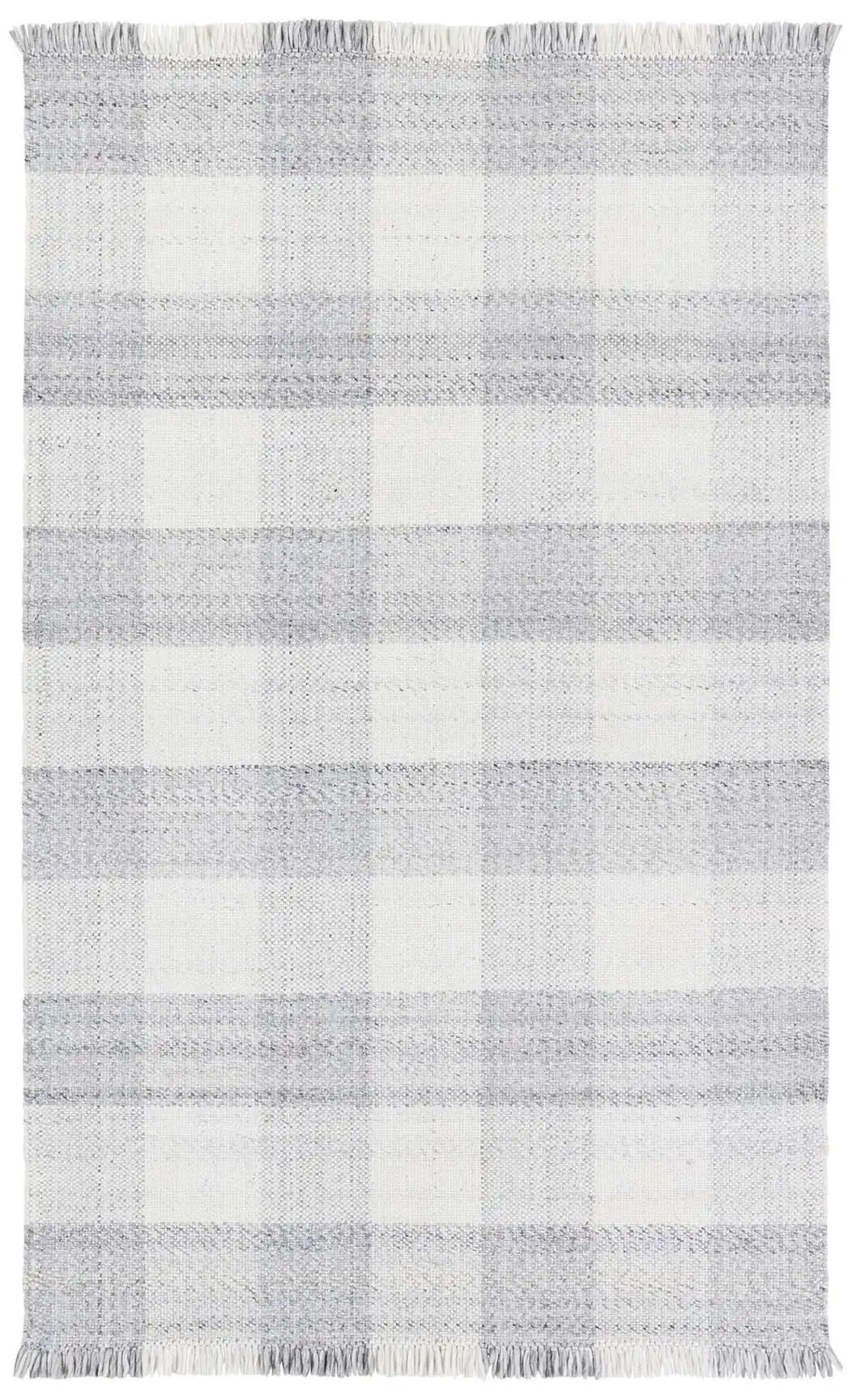 Jaipur Living Truce Handmade Indoor/Outdoor Striped Gray/ Ivory Area Rug  Product Image