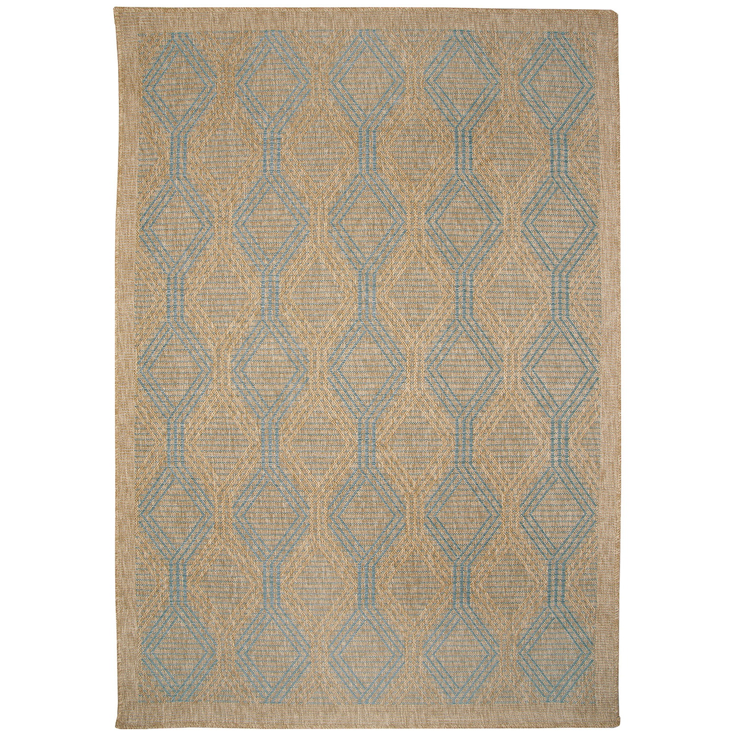Liora Manne Sahara Low Profile  Easy Care Woven Weather Resistant Rug- Links Aruba  Product Image