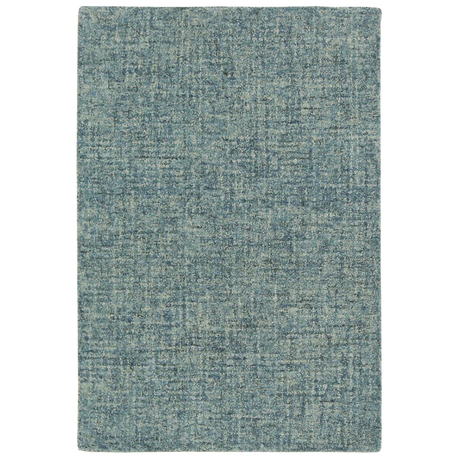 Liora Manne Savannah Plush Wool  Rectangular Indoor Rug-Solid, Fantasy Blue  Product Image