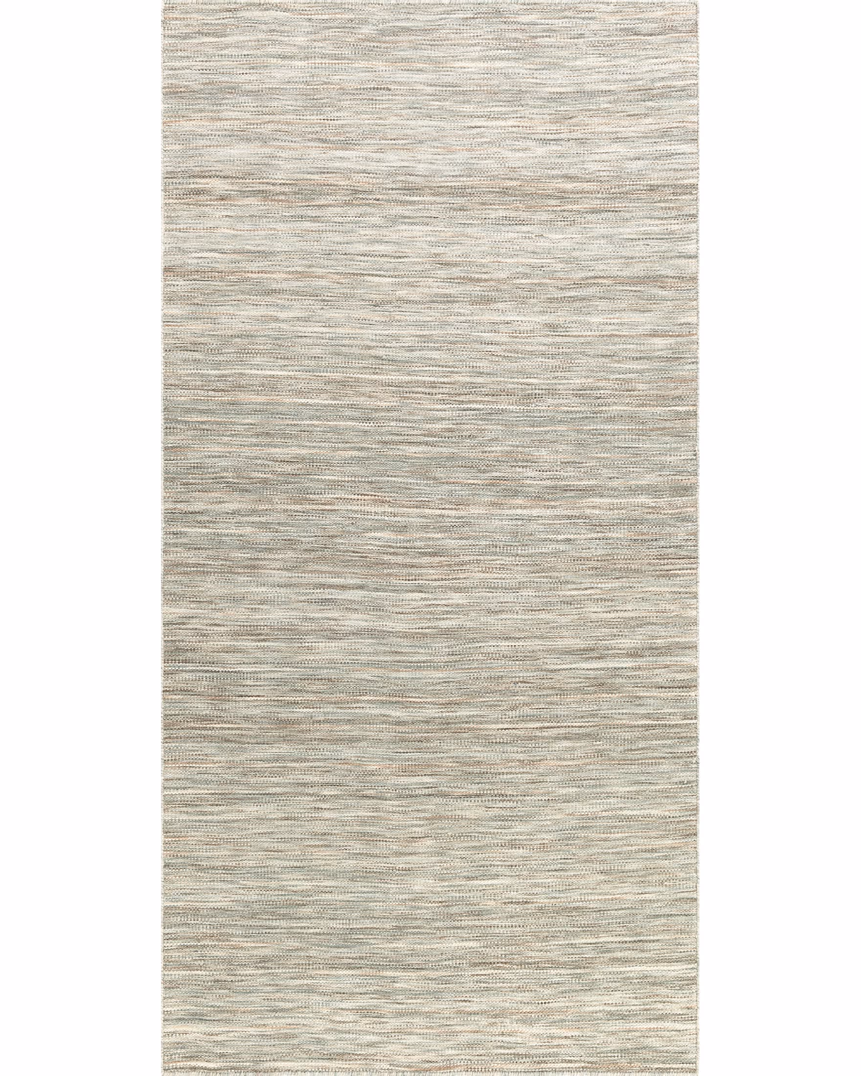 Modern Loom Targon TA1 Fog Solid Color Flatweave Rug Product Image