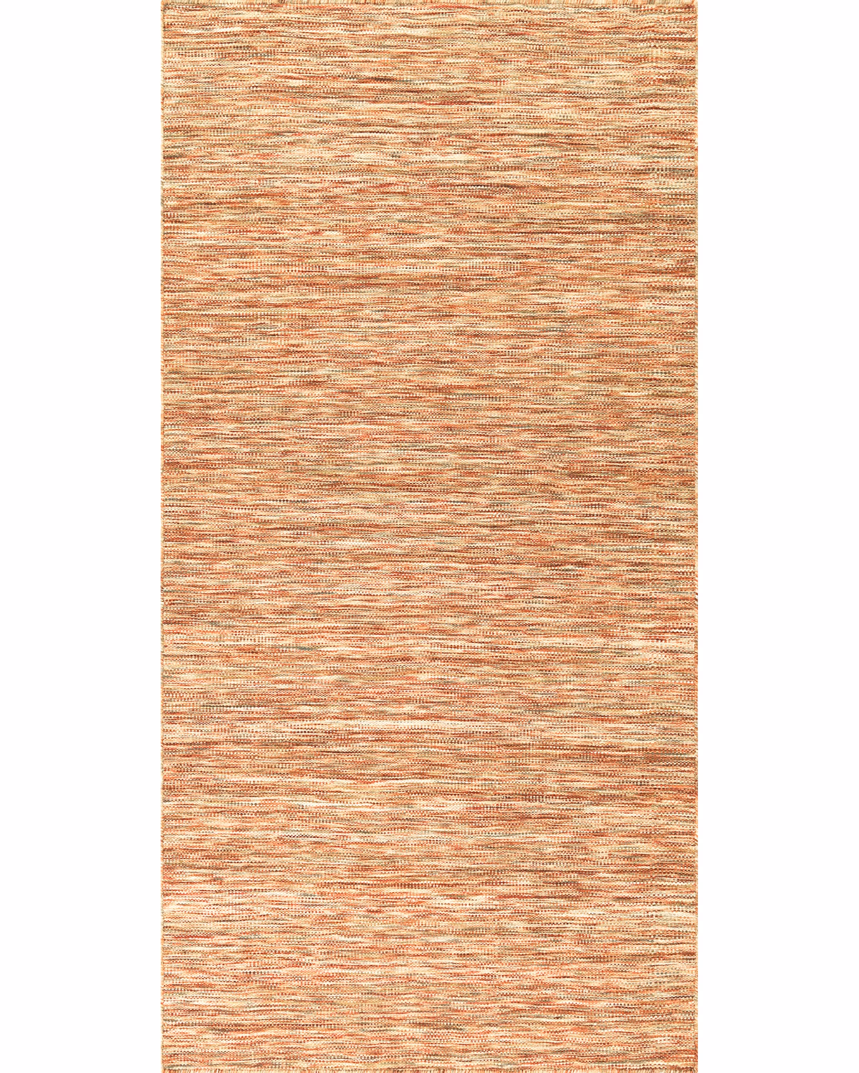 Modern Loom Targon TA1 Paprika Solid Color Flatweave Rug