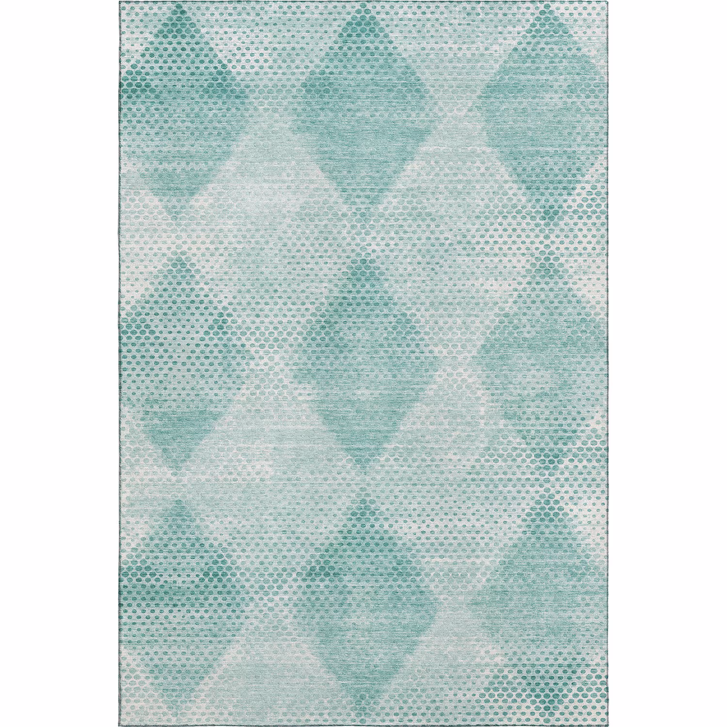 Trevi TV4 Teal Modern Rug Product Image