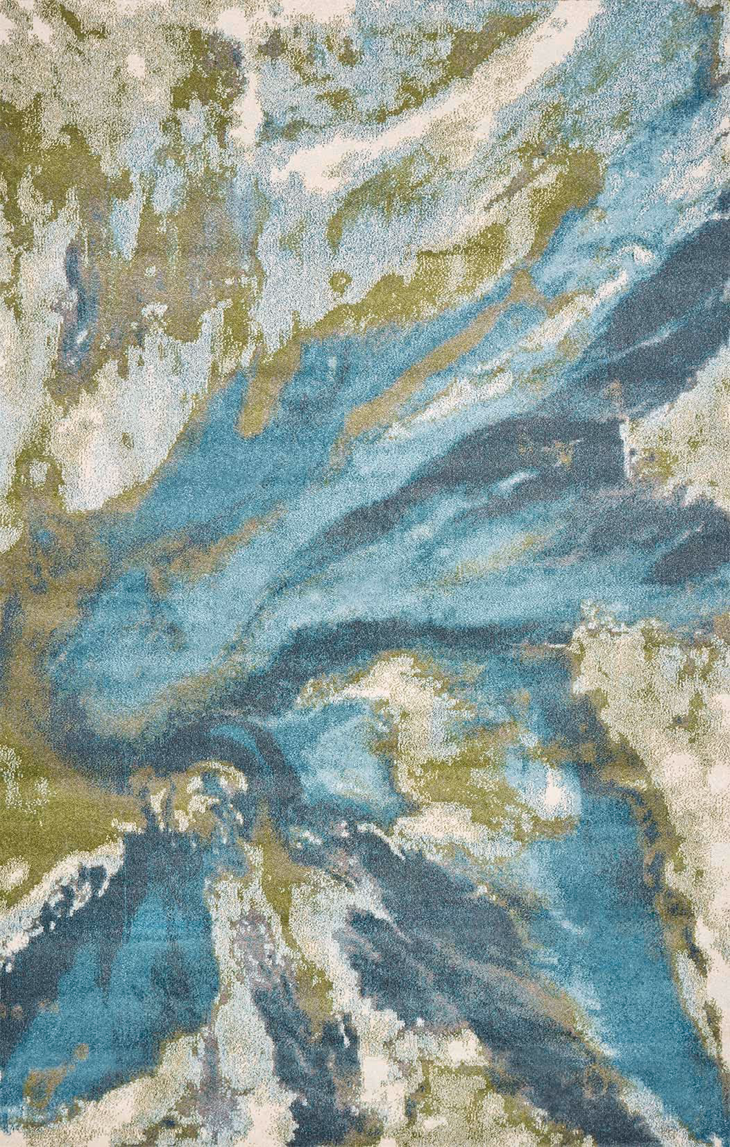 Watercolors 6234 Teal Abstract Product Image