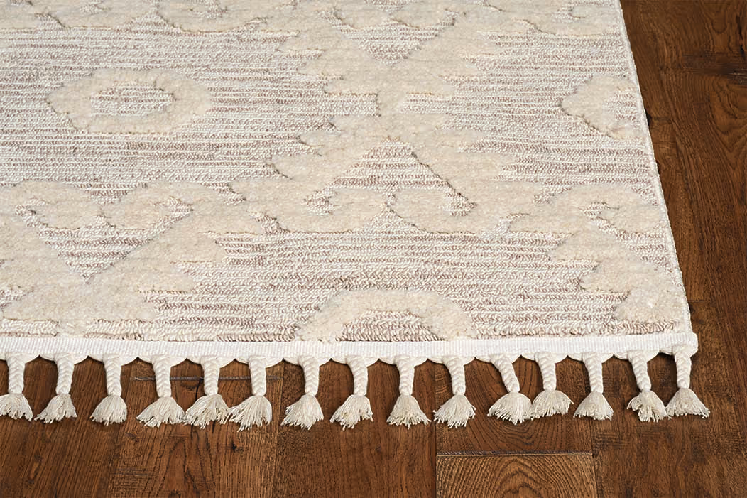 Willow 1103 Ivory Beige Boho Area Rug Product Image