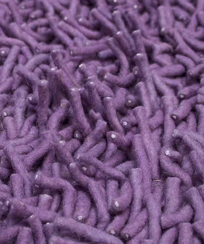 Lilac/Lavender Primo 6' x 9' Shag Rug Product Image