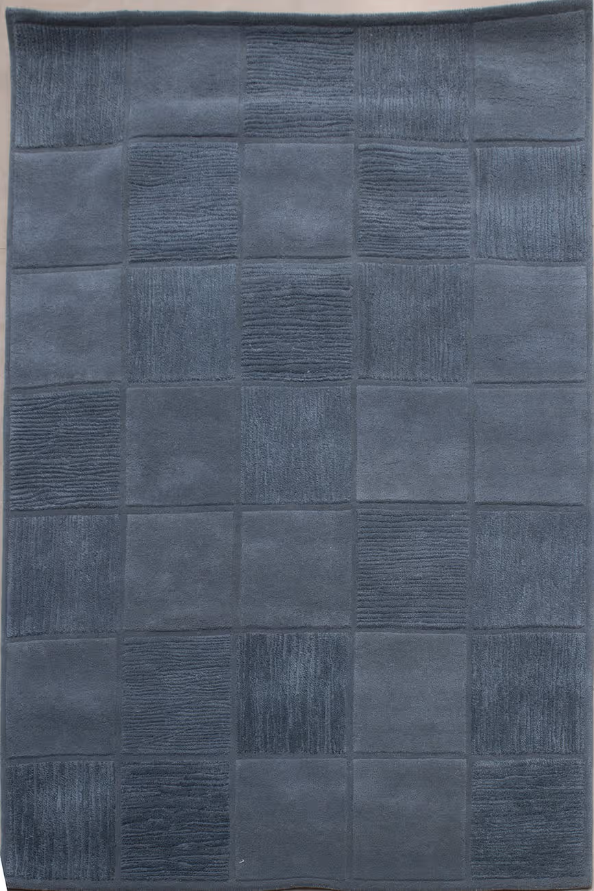 Village Green/Blue 6' x 8'11