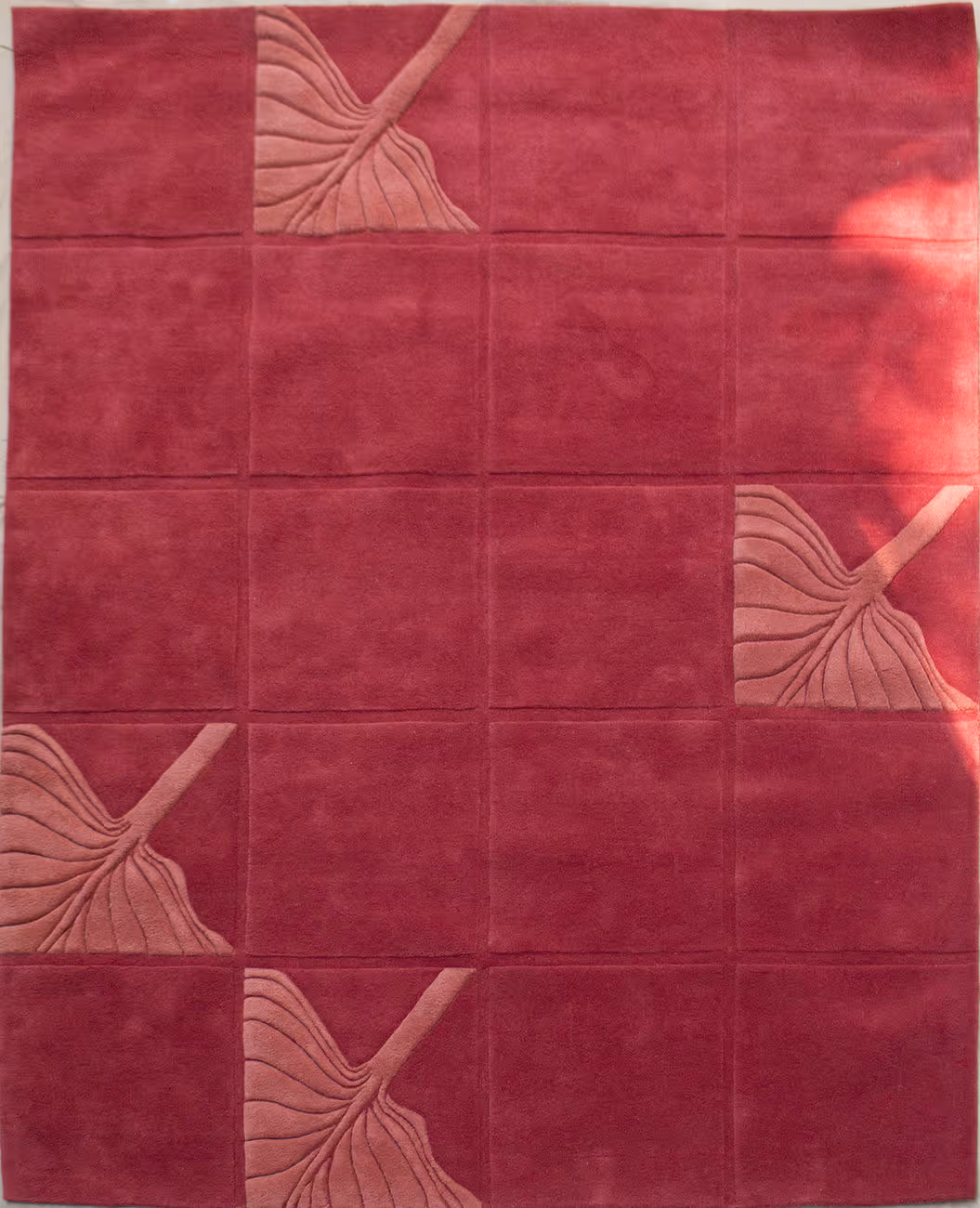 Watermelon Leaf Vein 8' x 10'