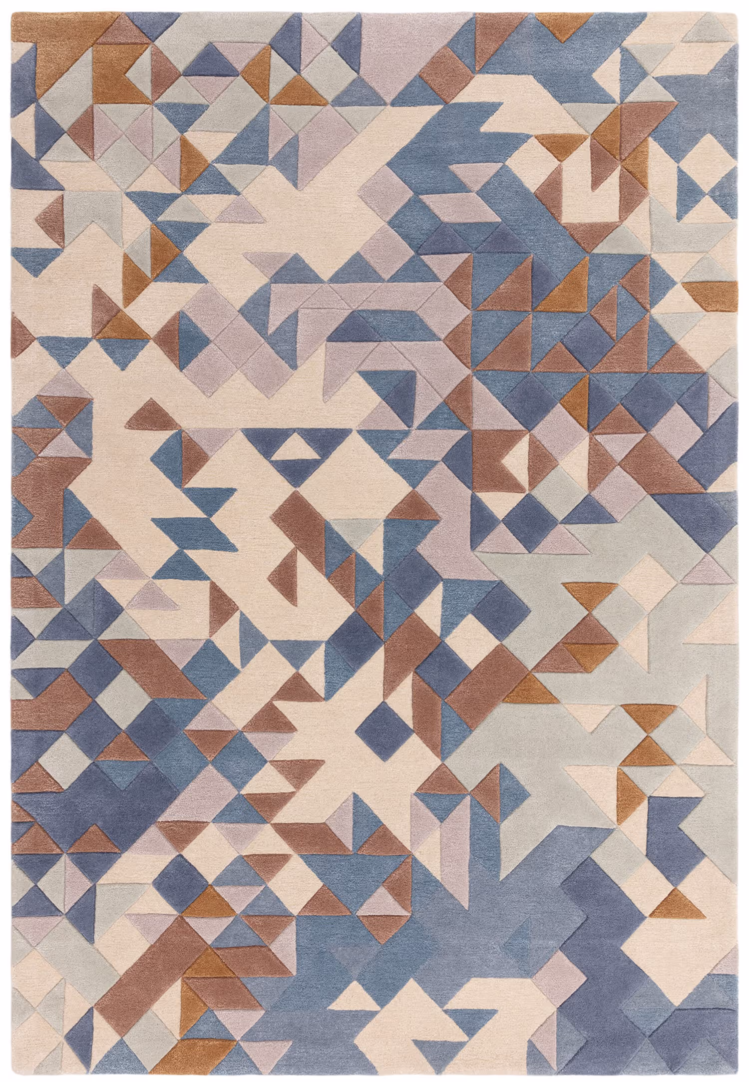 Enigma Blue Multi Rug