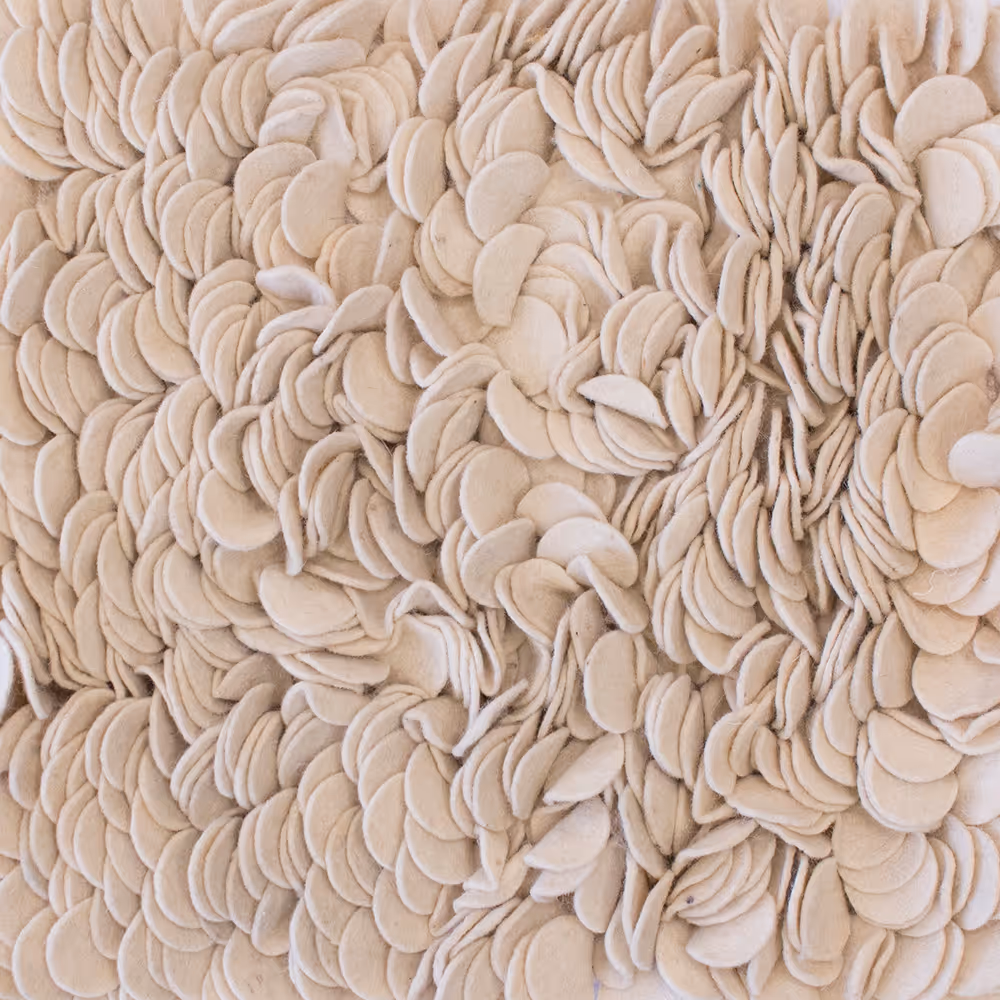 Contract Felt Enoki Ivory Rug