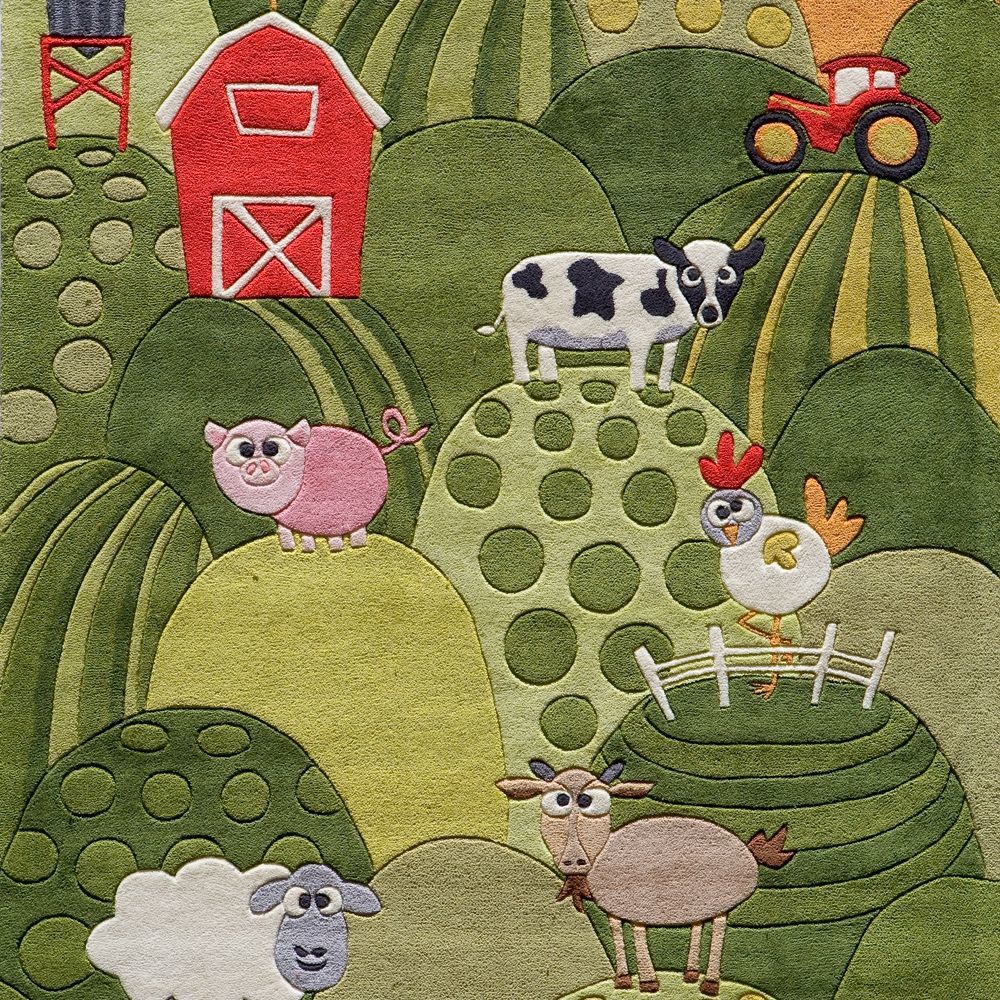 Momeni Lil Mo Whimsy LMJ11 Hand Tufted Synthetic Rug from the Kids ...