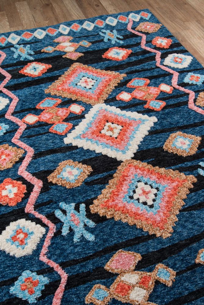 Modern Loom Margaux MGX4 Navy Rug from the Modern Rug Masters collection at Modern Area Rugs