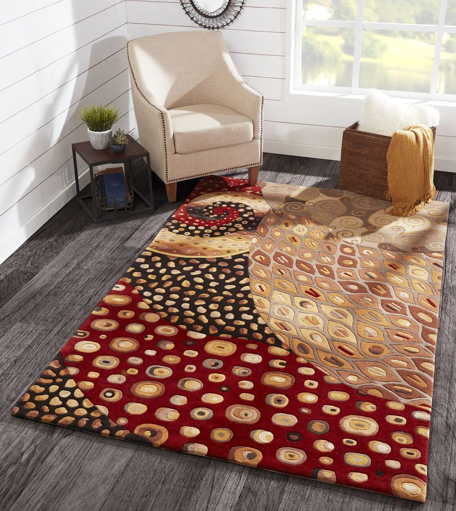 Momeni New Wave NW71 Hand Tufted Wool Rug from the Modern Rug Masters