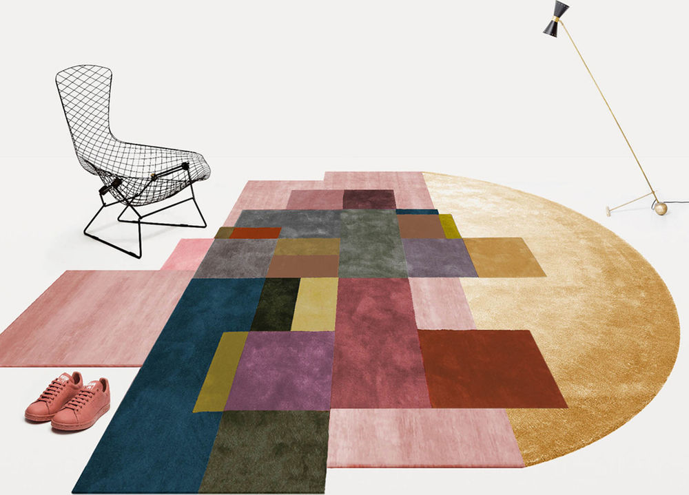 By Second Studio Wifi Wi2052 Dusty Pink Silk Rug from the By Second