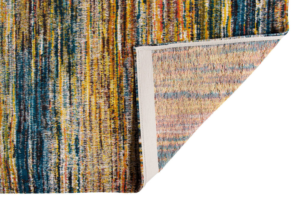 Louis De Poortere Sari Rug Sari MultiColored Flatweave Cotton Rug