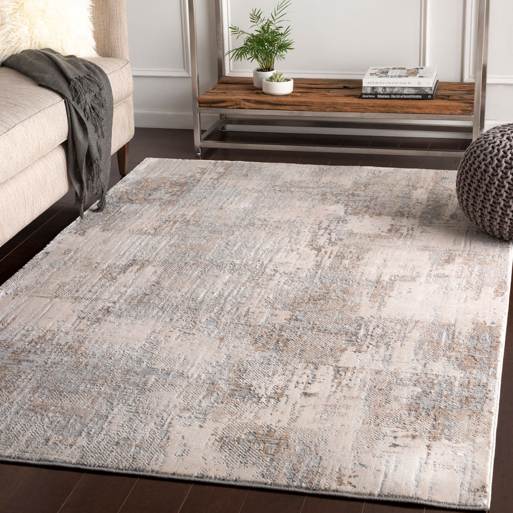 Surya Alpine ALP-2304 Light Gray Synthetic Abstract Rug from the Modern ...