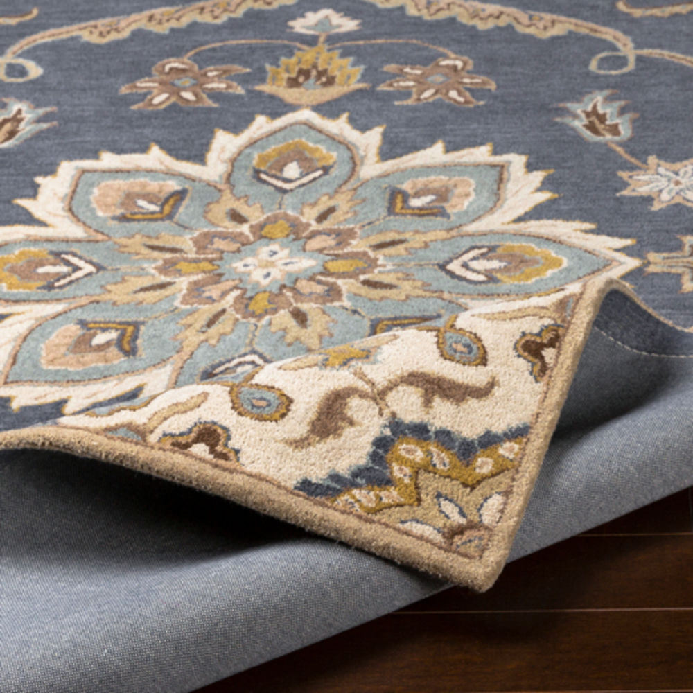 Surya Caesar CAE1205 Denim Traditional Wool Rug from the Assorted