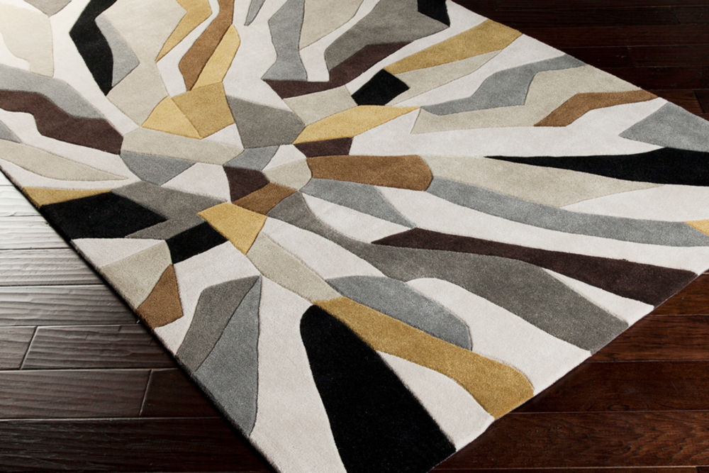 Surya Cosmopolitan COS9200 Lime Synthetic Abstract Rug from the Modern