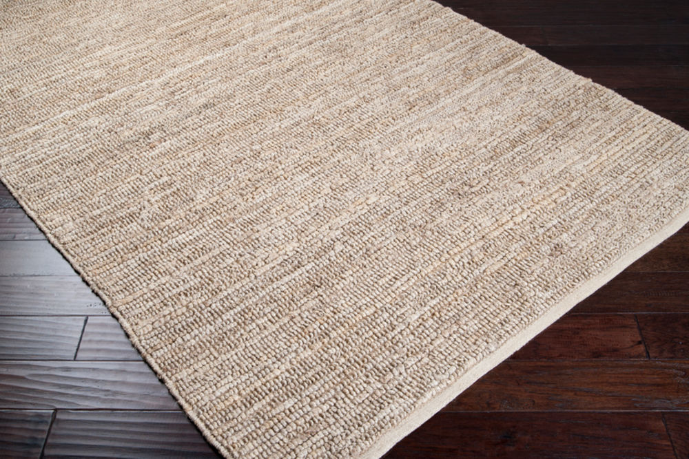 Surya Continental COT1930 Cream Natural Fiber Solid Colored Rug from