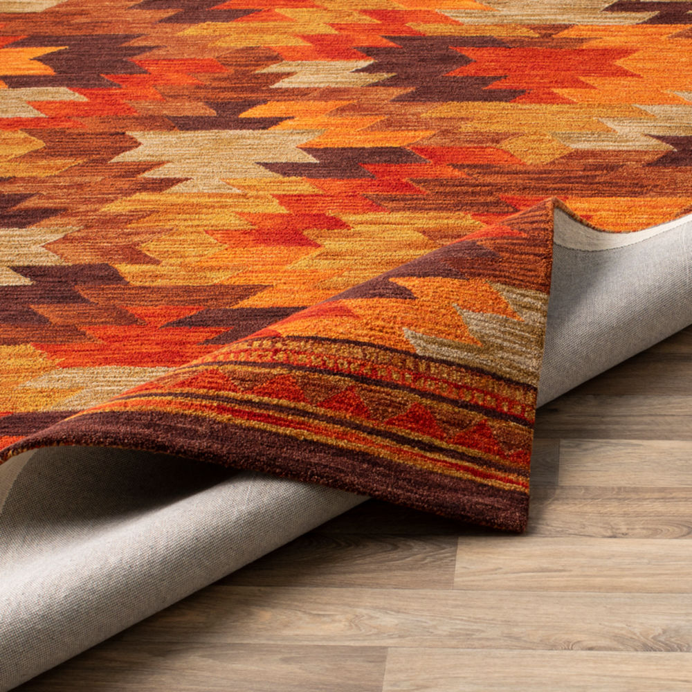 Dena DNA-1004 Terracotta Wool Transitional Rug